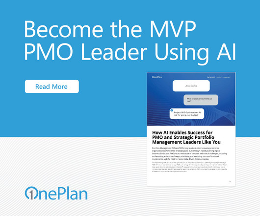 How AI Enables Success for PMO and Strategic Portfolio Management Leaders Like You